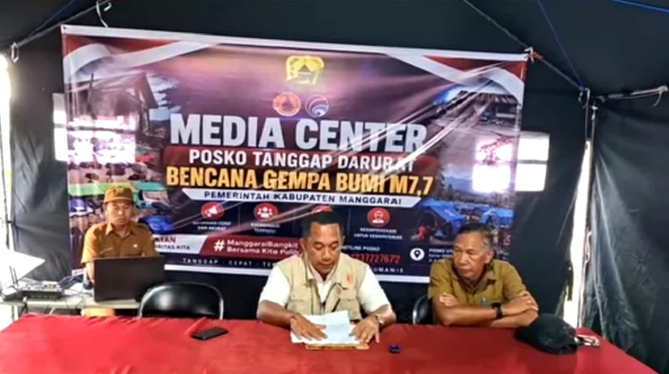 Update Korban Gempa Manggarai: 41 Meninggal, 50.556 Warga Mengungsi