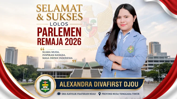 Alexandra Diva Lolos Parlemen Remaja 2026, Bawa Suara Generasi Muda