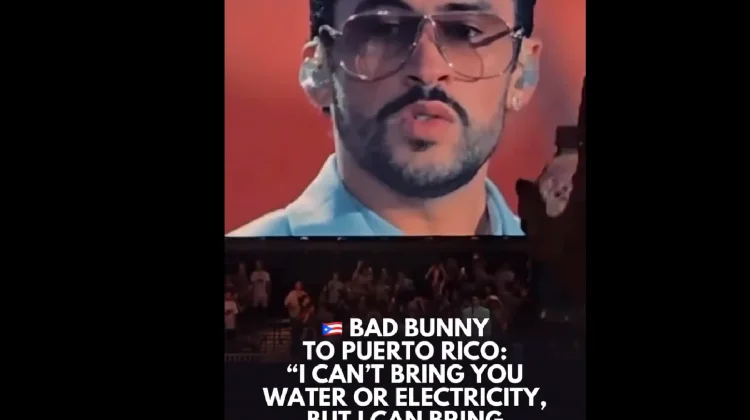 Bad Bunny Soroti Krisis Air di Penutup Tur Puerto Rico