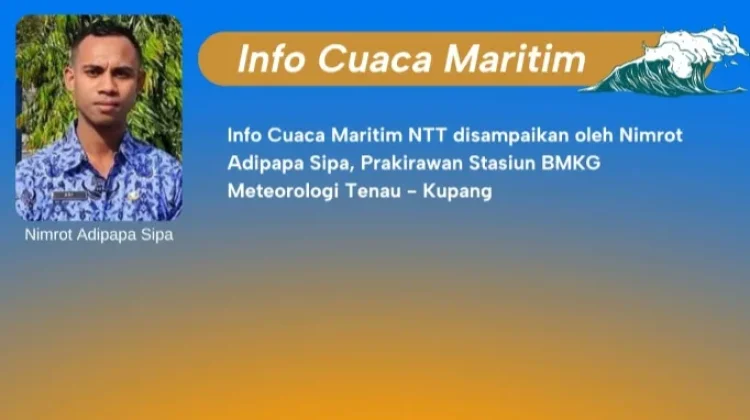 Waspadai Gelombang Sedang hingga Tinggi di Perairan NTT