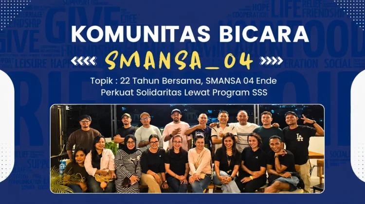 Komunitas Smansa 04 Ende Perkuat Jejaring Alumni