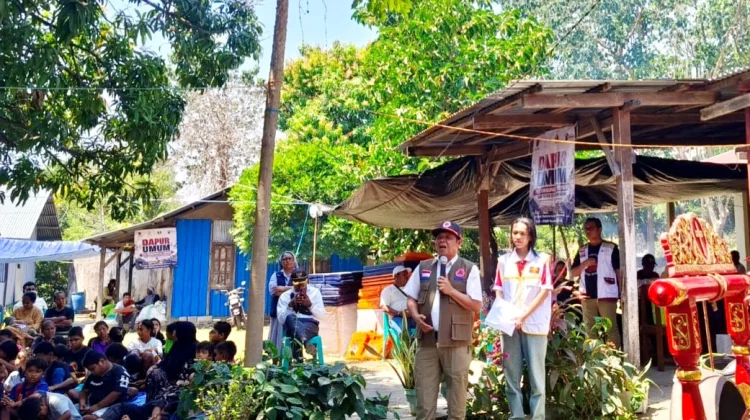 Posko Terpadu Aeramo Jadi Titik Kolaborasi Penanganan Gempa