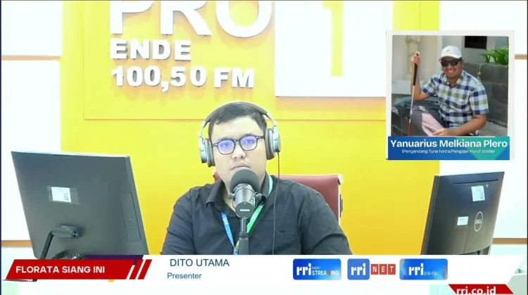 Yanuarius Plero Perluas Literasi Braille bagi Tunanetra