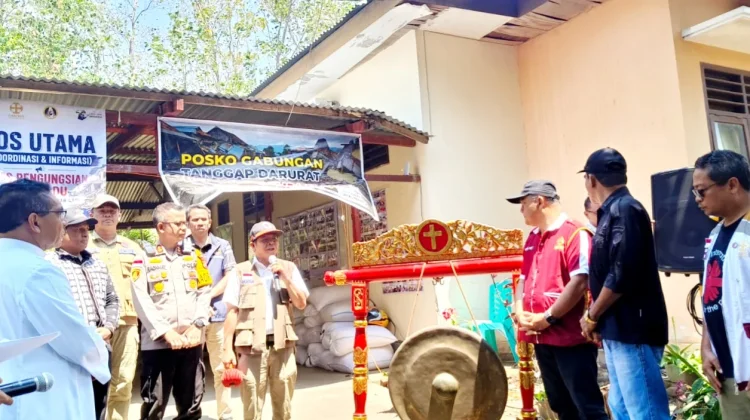 Pos Pengungsian Terpadu Aeramo Resmi Diaktifkan Perkuat Koordinasi Pelayanan