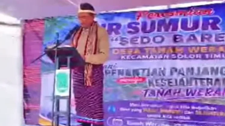 Bupati Flores Timur Sebut Perjuangan Tanah Werang sebagai Emas
