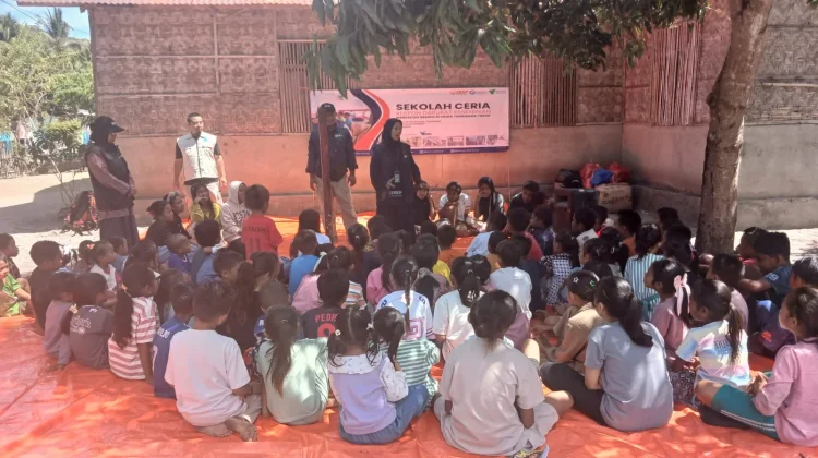 Sekolah Ceria Pulihkan Psikologis Anak Penyintas Gempa