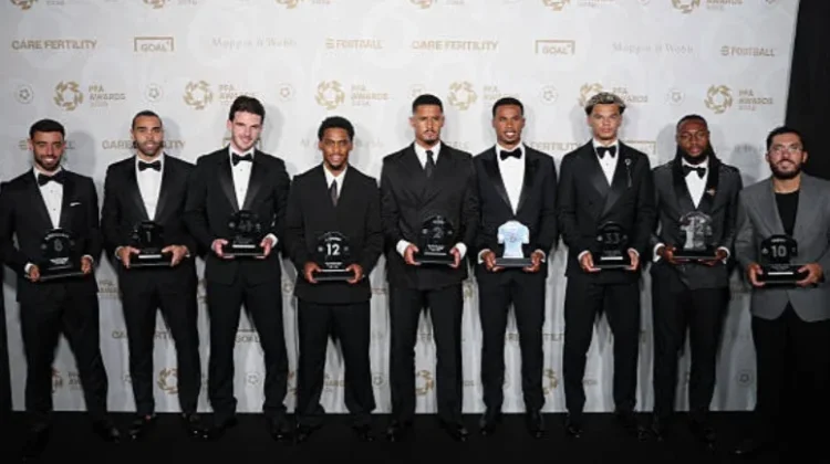 Arsenal dan Man City Dominasi PFA Team of the Year 2026