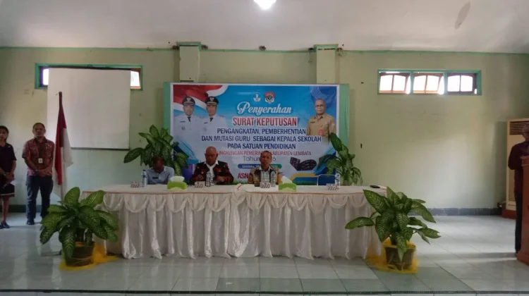 Bupati Lembata Ingatkan Kepala Sekolah Tidak Terpengaruh Kepentingan Politik