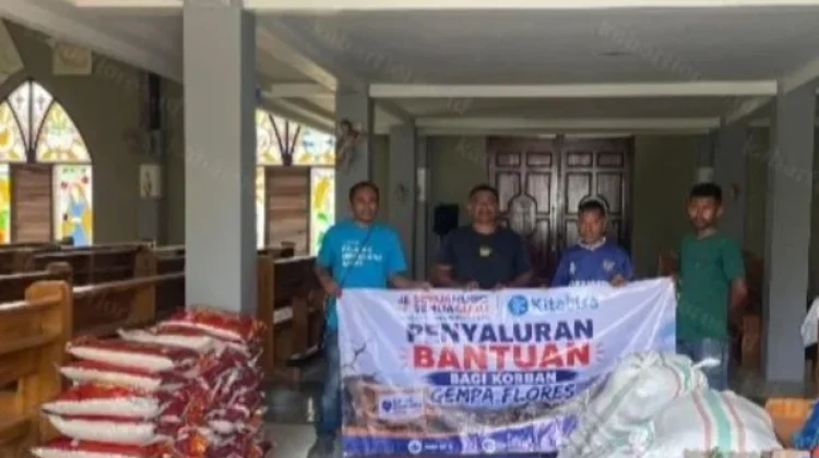Peduli Bencana SMSG Salurkan Bantuan Koorban Gempa