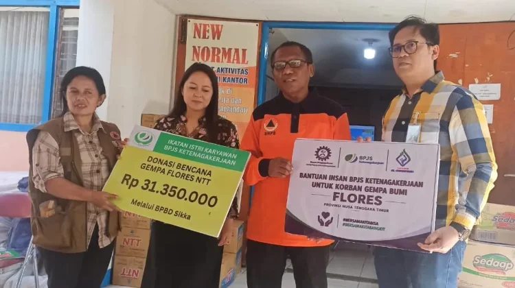 BPJS Ketenagakerjaan Verifikasi Korban Gempa Meninggal Sikka