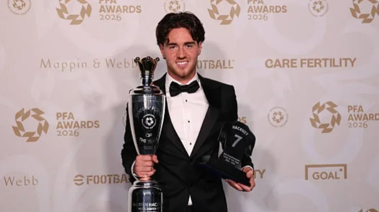 Hayden Hackney, Bintang Championship Pilihan Pemain di PFA Awards
