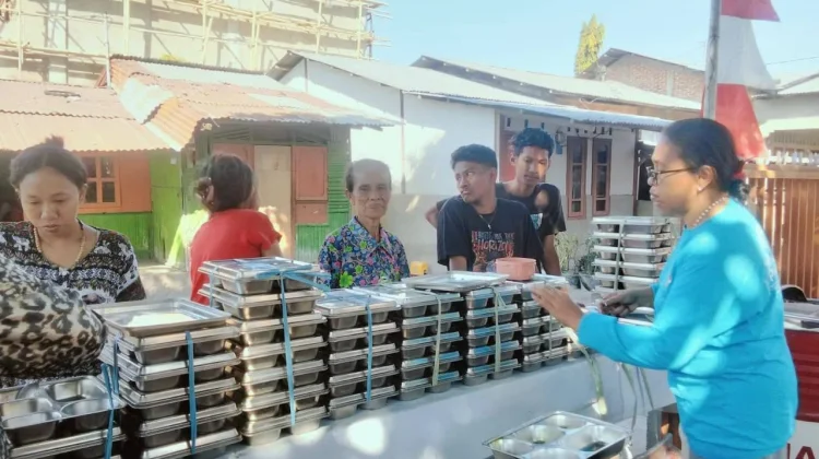 Posyandu Madawat Pindah akibat Tembok Hampir Roboh