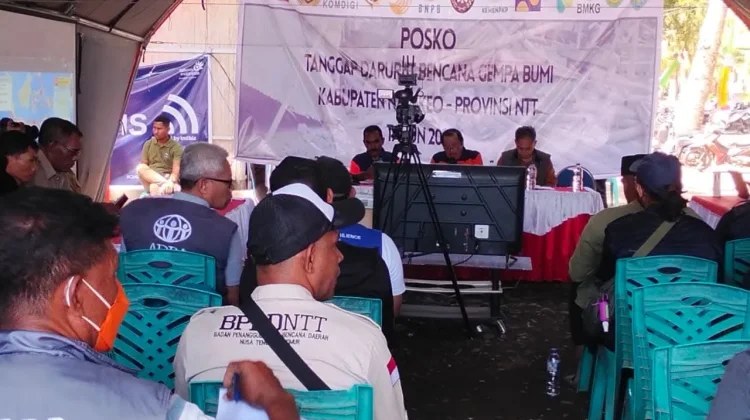 Sinergi Pemda, LSM, NGO Diperkuat, Penanganan Gempa Nagekeo Masuk Tahap Pemulihan