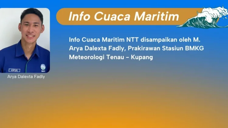 BMKG Ingatkan Gelombang Laut Capai 2,5 Meter NTT