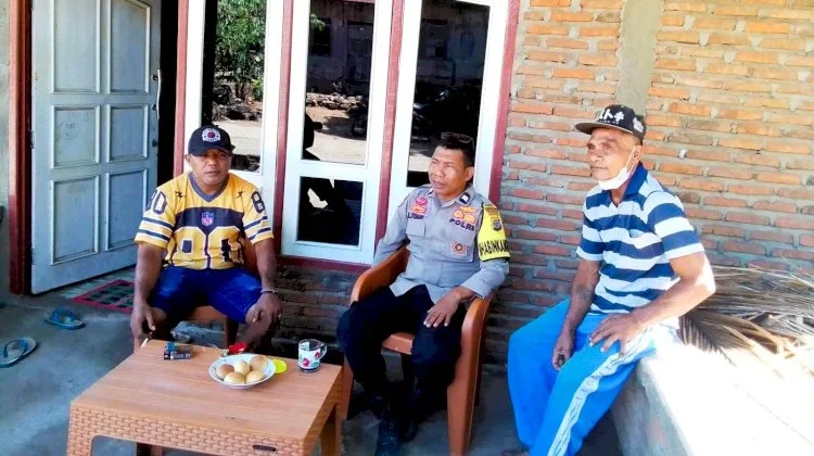 Kemarau dan Angin Kencang, Polisi Flores Timur Ajak Warga Cegah Karhutla