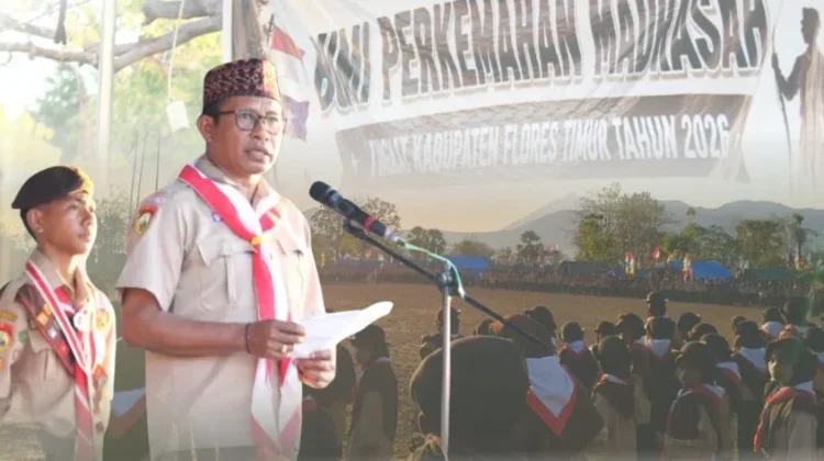 Sebanyak 1.620 Peserta Ikuti Kemah Pramuka Madrasah di Flores Timur