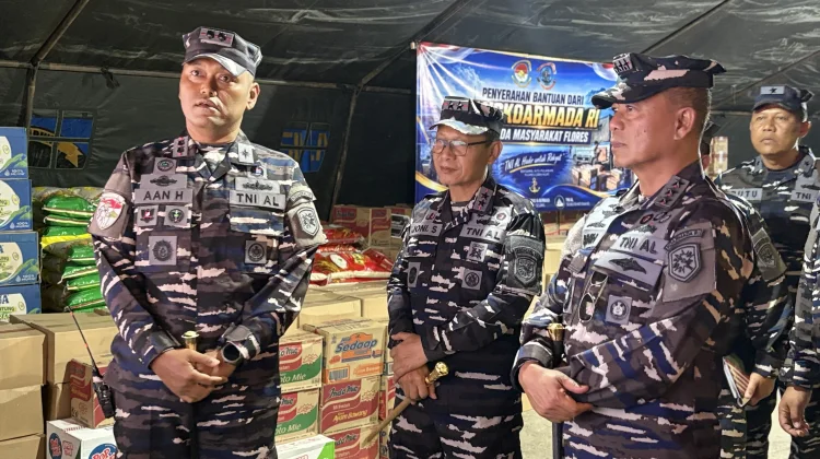 Pangkoarmada RI Pastikan TNI AL Siap Dukung Pemulihan Pascagempa Flores