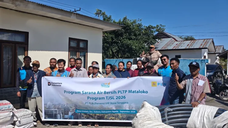 Bukan Hanya Listrik dan Jalan, PLN UIP Nusra Alirkan Oase Air Bersih Warga Mataloko