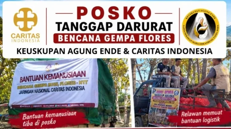 Sebanyak52.716 Warga Flores Terima Bantuan Dari Caritas