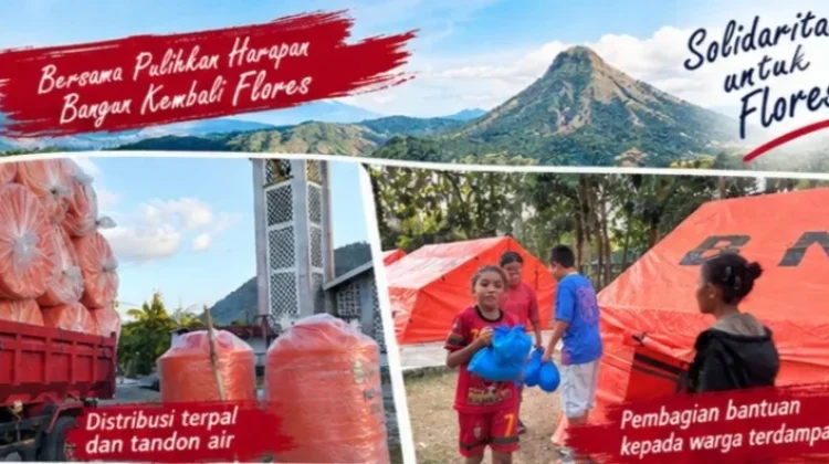 Dari Posko ke Pengungsi, Bantuan Caritas Indonesia Terus Disalurkan