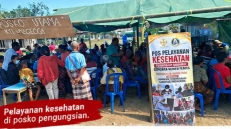 Dari Posko ke Pelosok, Layanan Kesehatan Jangkau Warga Flores