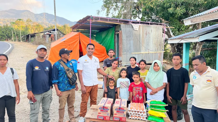DPC HPI Manggarai Barat Salurkan Bantuan bagi Keluarga Terdampak Bencana
