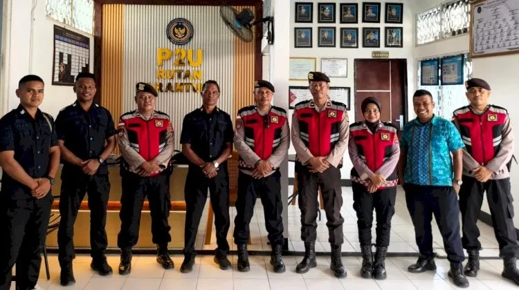 Sat Samapta Polres Flores Timur Bangun Sinergi dengan Rutan Larantuka