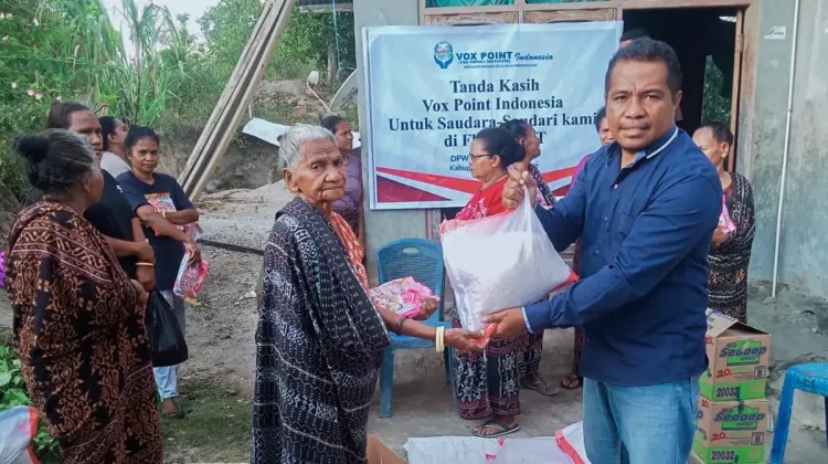 Vox Populi Salurkan Bantuan dan Trauma Healing Gempa