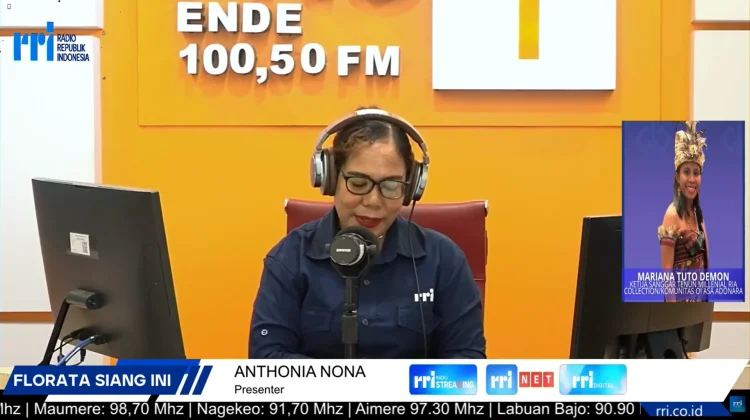 Rumah Tenun Milenial Dekatkan Tenun Adonara dengan Generasi Muda