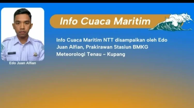 BMKG Ingatkan Gelombang Tinggi Perairan NTT Hari Ini