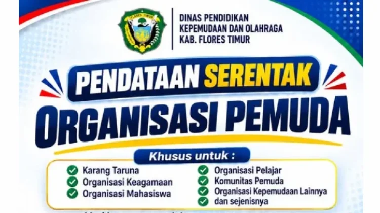 Sebanyak 75 Organisasi Pemuda di Flotim Terdata