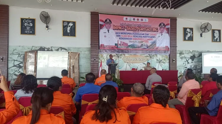Lembata Mulai Terapkan Sistem Peringatan Dini Kekeringan Berbasis Dampak