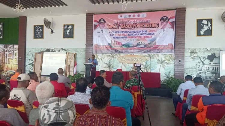 Peringatan Dini Kekeringan Lembata Mulai Berbasis Prediksi Dampak