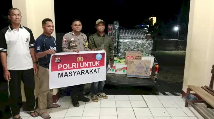 Polri Hadir hingga Pelosok, Salurkan Bantuan bagi Warga Terdampak di Desa Nao