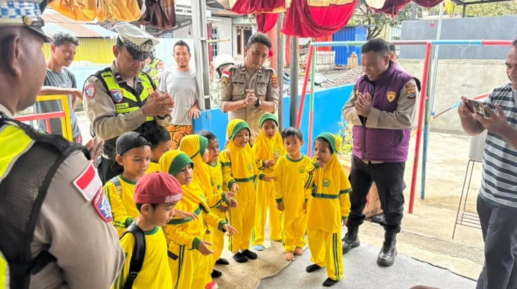Polres Ende Gelar Trauma Healing, Pulihkan Keceriaan Anak Pasca Gempa