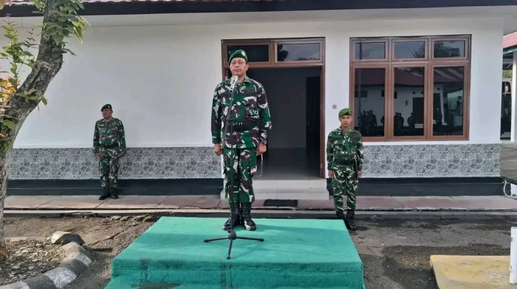 Kodim Ende Ajak Warga Budayakan Olahraga