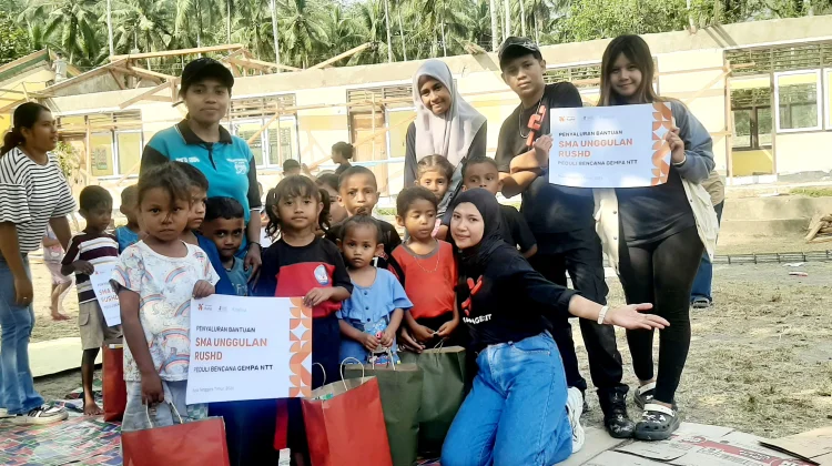 Trauma Healing Relawan Gesit Pulihkan Keceriaan Anak TK Santo Paulus Nangakeo