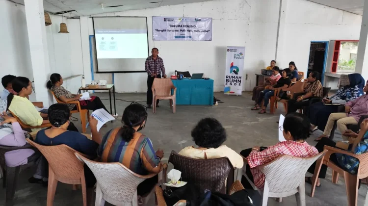 Rumah BUMN Ende Gelar Trauma Healing bagi UMK Binaan