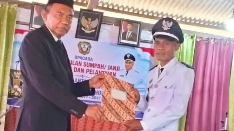 Oktavianus Kewohon Pimpin Lamawohong, Bupati Minta Pelayanan Diperkuat