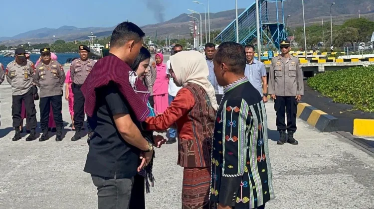 Wabup Lembata Sambut Kapolres Baru, Sinergi Keamanan dan Pembangunan Diperkuat