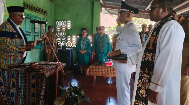 Bupati Lembata Minta Kades PAW Lamalera A Prioritaskan Persoalan Air Bersih
