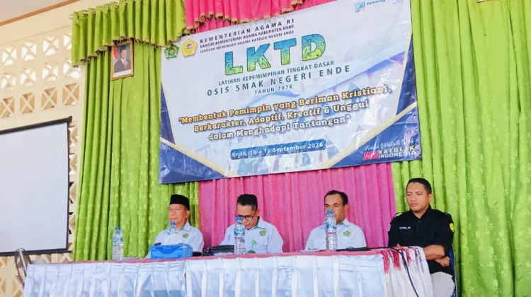 Sebelum Jadi Pemimpin, Siswa SMAK Negeri Ende Diajak Kenali Diri lewat LKTD