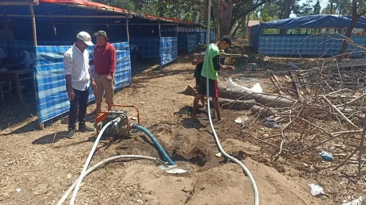 MTsN Manggarai Timur Bor Sumur, Pastikan Kebutuhan Air Terpenuhi