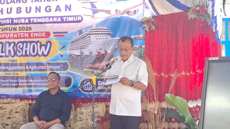 Bupati Ende Tekankan Keselamatan Penumpang Angkutan Umum