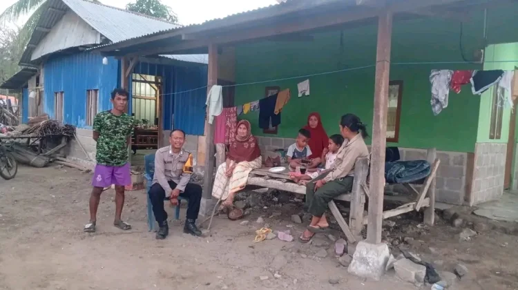Bhabinkamtibmas Dorong Warga Kampung Bajo Bangkit lewat UMKM