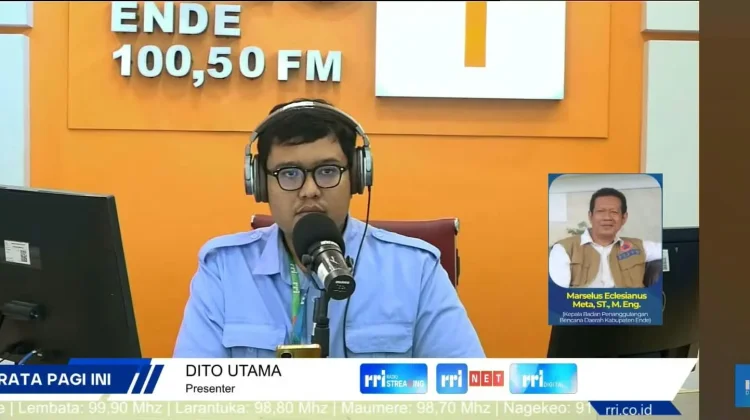 BPBD Ende Targetkan Validasi Rumah Rusak Tuntas Hari Ini