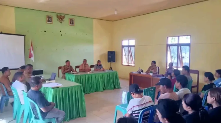Bhabinkamtibmas Ajak Warga Waspada Gempa dan Jaga Kamtibmas