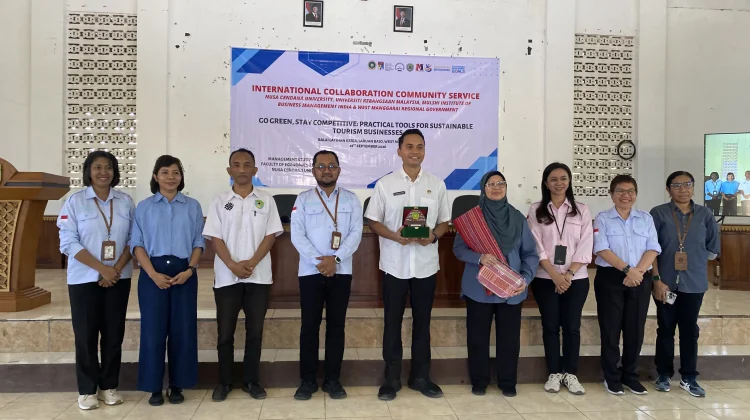 Undana Gandeng Mitra Internasional Kembangkan UMKM Pariwisata Berkelanjutan