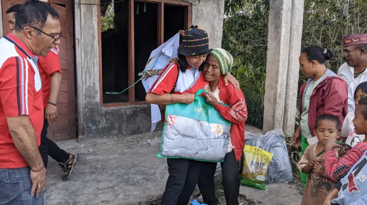KAGAMA Manggarai Sasar Kelompok Rentan Penyintas Gempa