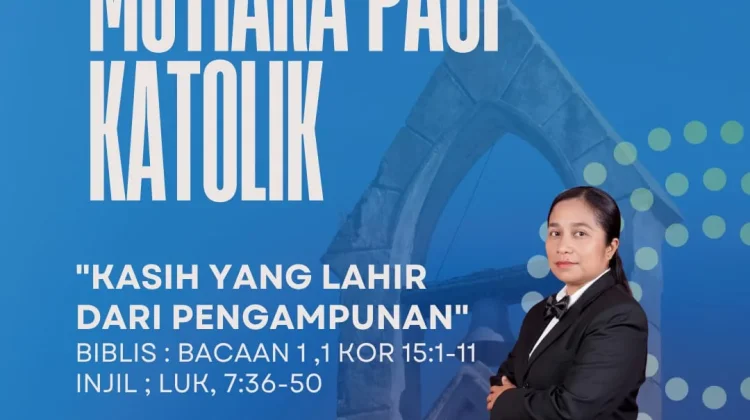 Penyuluh Agama Katolik Ende Ajak Umat Menghidupi Kasih Pengampunan